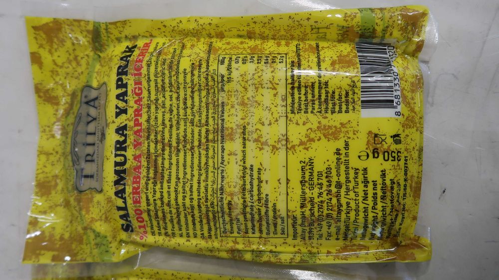 Liście winogron yaprak Trilya Erbaa 2x350g