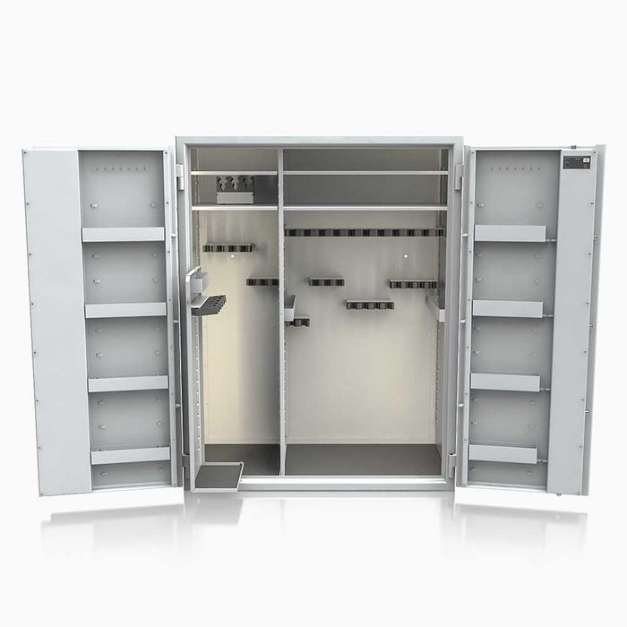 Szafa na broń Siegen Super Kombi 534.7 klasa s1 KL łącznie 31szt broni