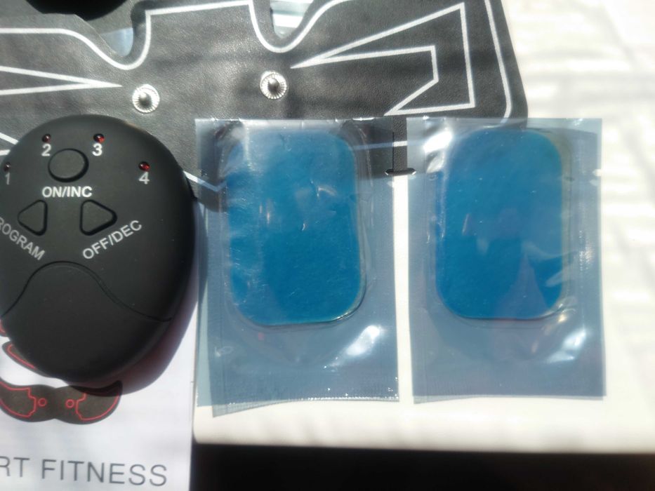 Фитнес-массажеры EMS Smart Fitness и Гелевые подушечки для EMS