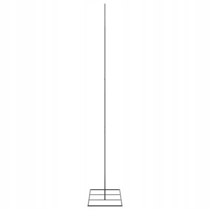 metalowa choinka świąteczna, do dekoracji, czarna, 210 cm