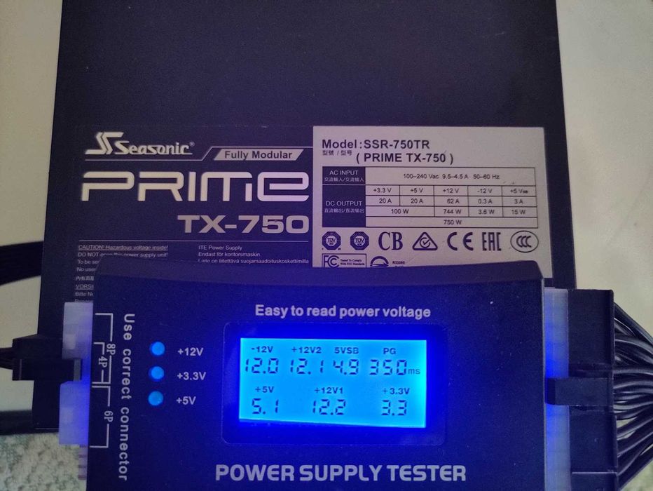 Seasonic Prime TX-750 Titanium SSR-750TR