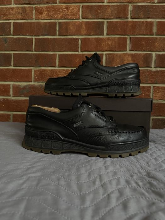 Męskie Buty Półbuty Skórzane Ecco Track 25 Low GTX roz 43 - Zadbane !