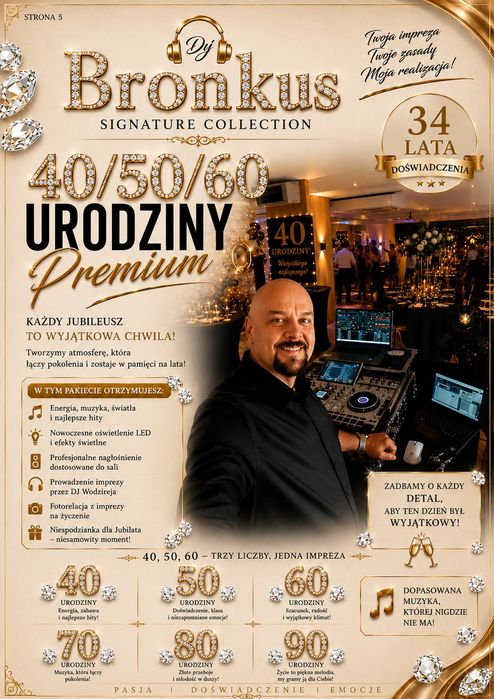 Dj Bronkus  na Twoją impreze 18-stka wesele urodziny rocznica ślubu