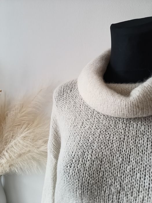 Sweter z wełną i alpaką
