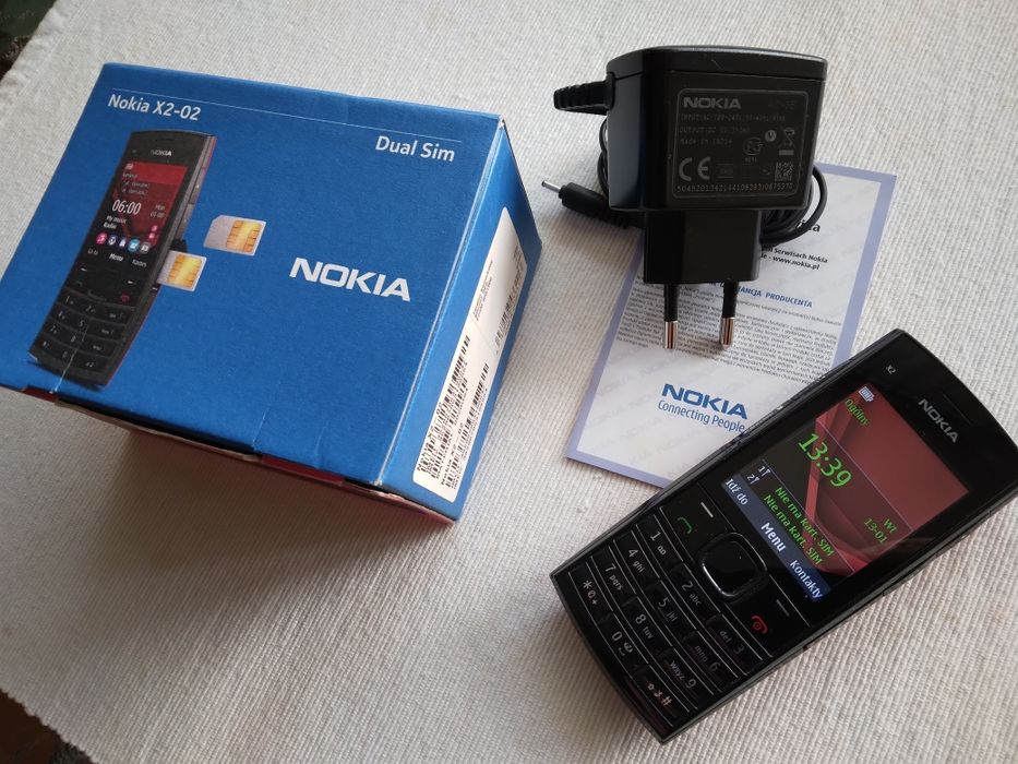 Nokia X2-02  Red  Dual Sim