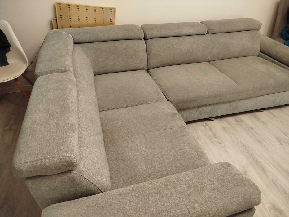 Szary narożnik 275/200