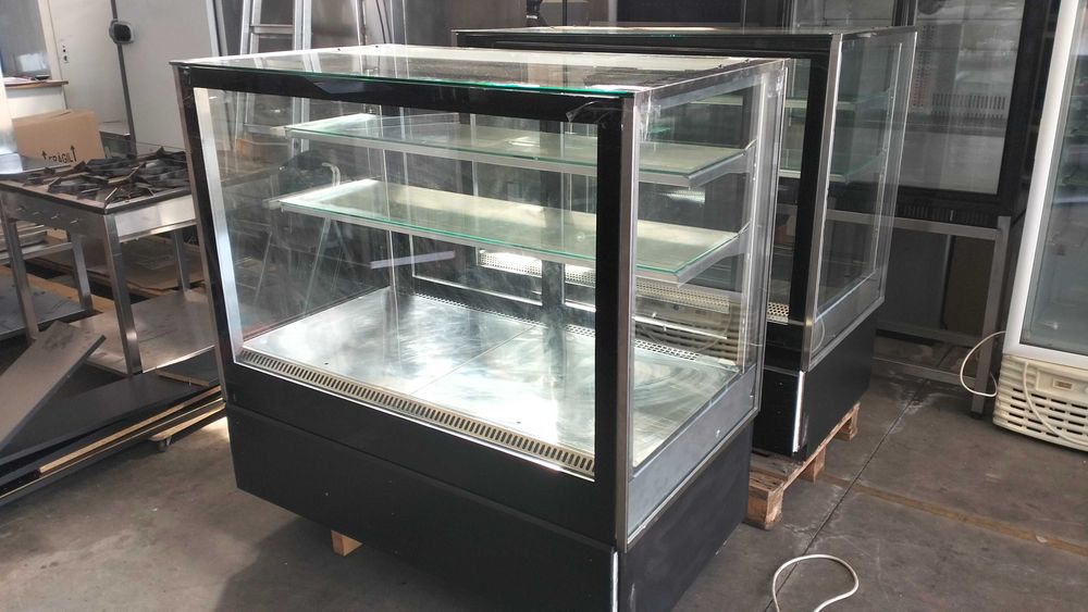 Vitrines cubicas refrigerada