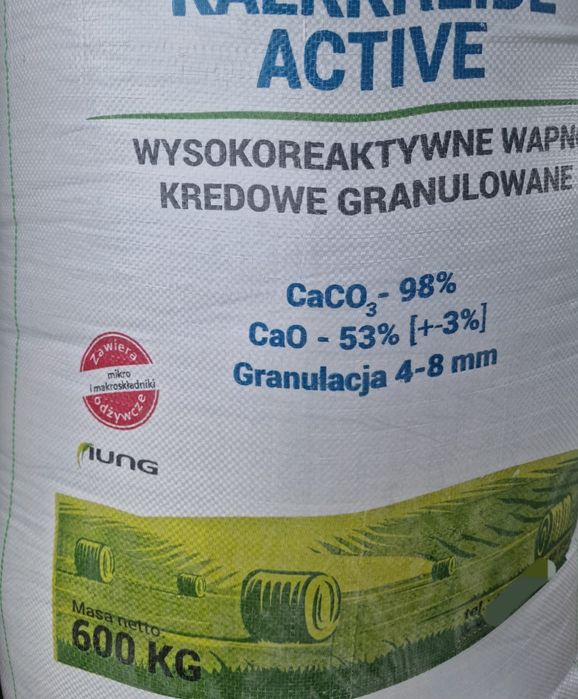 Wapno granulowane