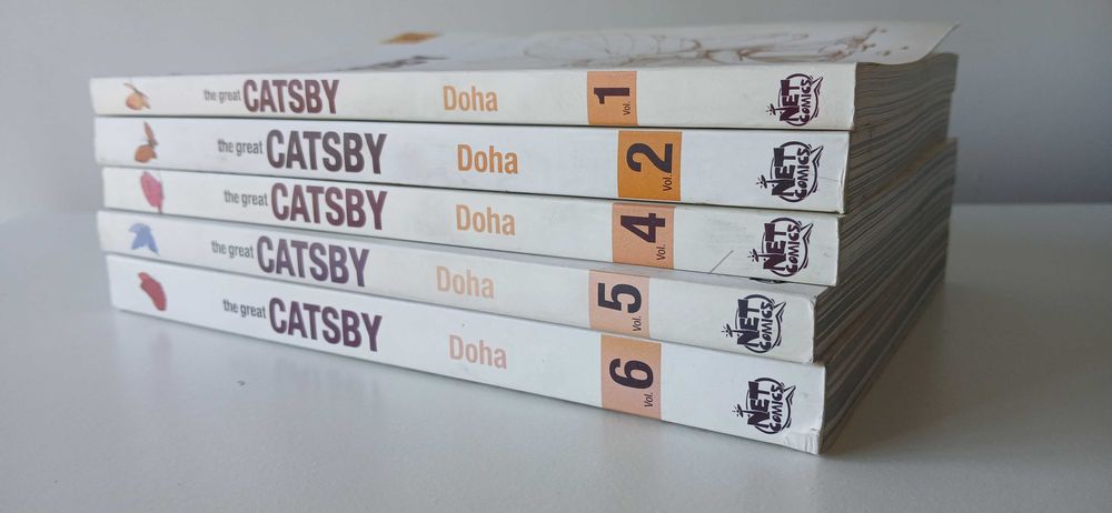 Manhwa - The Great Gatsby (NetComics) - Volumes 1 ao 2 e 4 ao 6 - Lote