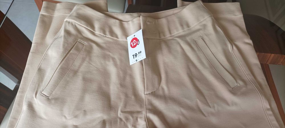 Calças Mulher Beje
