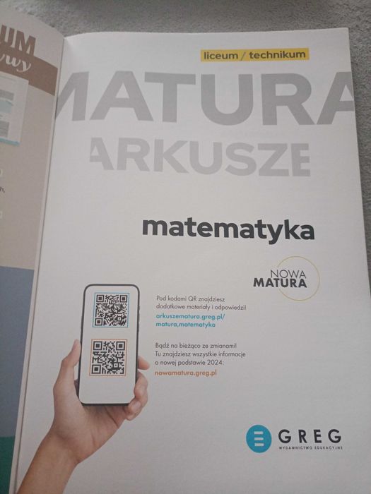 Arkusze maturalne Greg