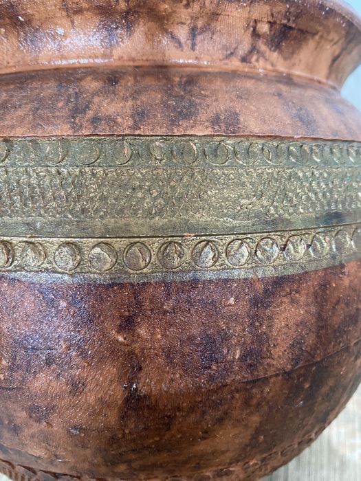 Vaso de cerâmica vintage