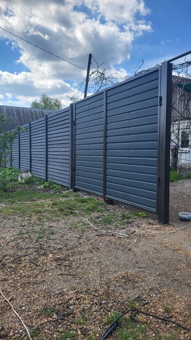 Евро заборы ворота