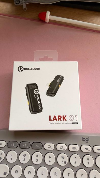 Microfone sem fios Hollyland Lark C1 (Lightning) – 50€