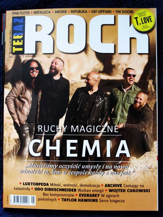 Teraz Rock 5/2022 Pink Floyd,Metallica,T Love,Luxtorpeda,Archive,