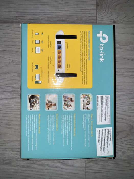 Wi fi роутер Маршрутизатор інтернет WiFi4 TP-Link TL-WR841N