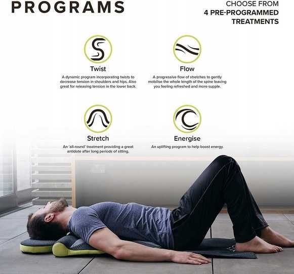Mata Masująca do Yogi Homedics Stretch XS