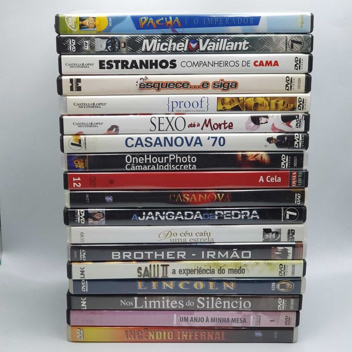 Lote 27/2 - Pack de 18 Filmes em DVD - Ref.VI