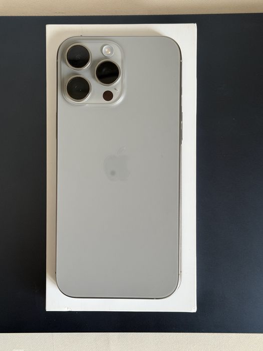 IPhone 16 Pro Max Natural Titanium 256 2 sim (e-sim)