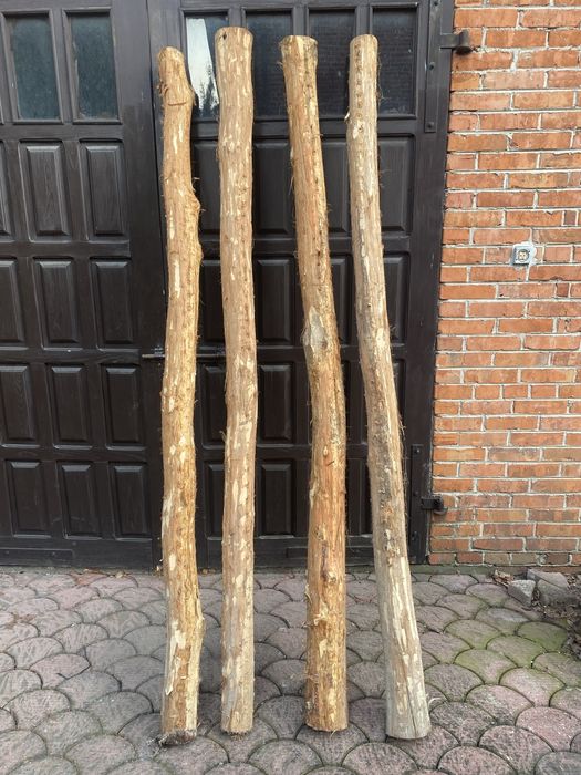 Dębowe bale na huśtawkę