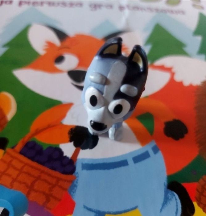 Stopka figurka z bajki Bluey. Kuzynka Bluey i Bingo