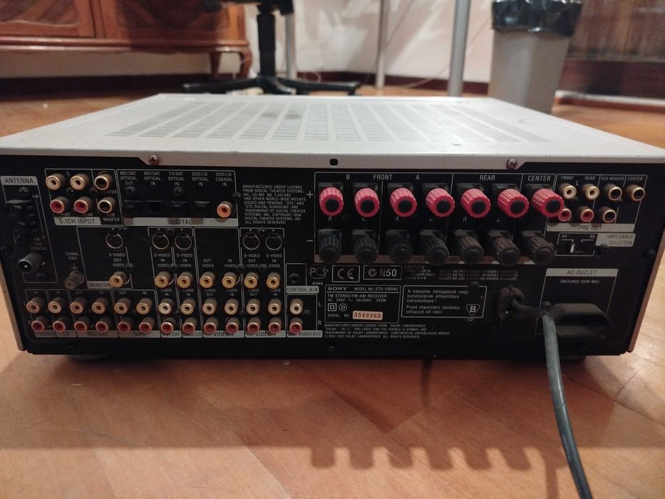 Sony STR-DB940 QS 5.1 Amplificador