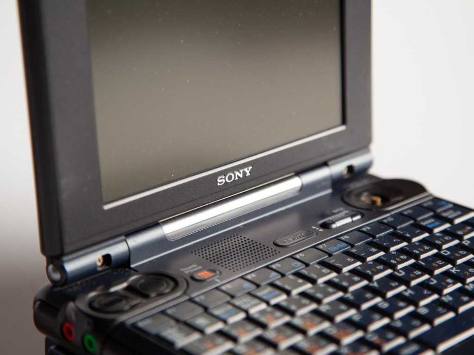 Sony Vaio PCG-U3 - rarytas dla fanów retro komputerów i sprzętu Sony.
