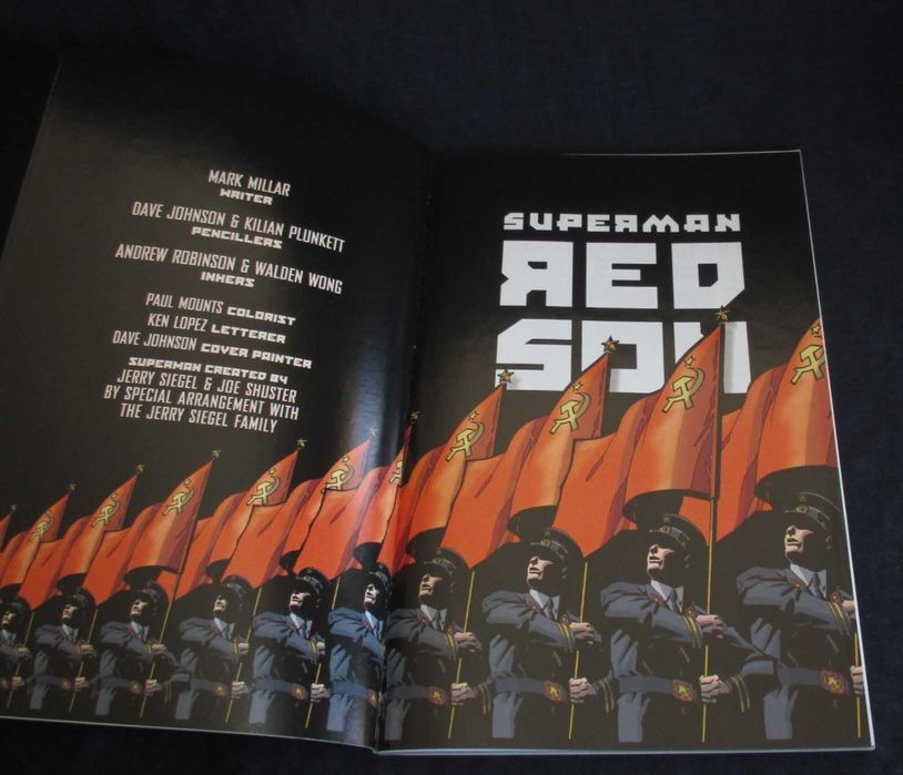 Livro BD Superman Red Son Mark Millar