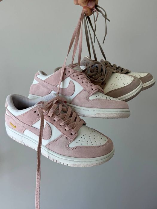 ‼️Жіночі кросівки Nike Dunk Low Pearl Pink Sail трендові жіночі кросівки найк данк рожеві