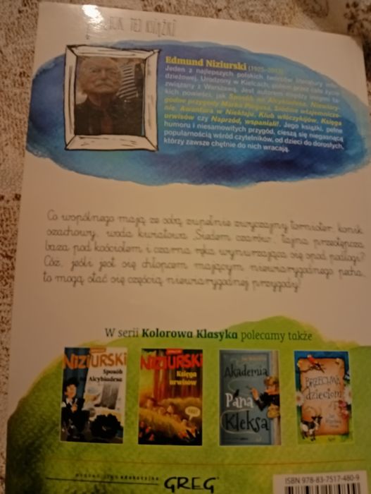 Książka E.Niziurski Niewiarygodne przygody Marka Piegusa