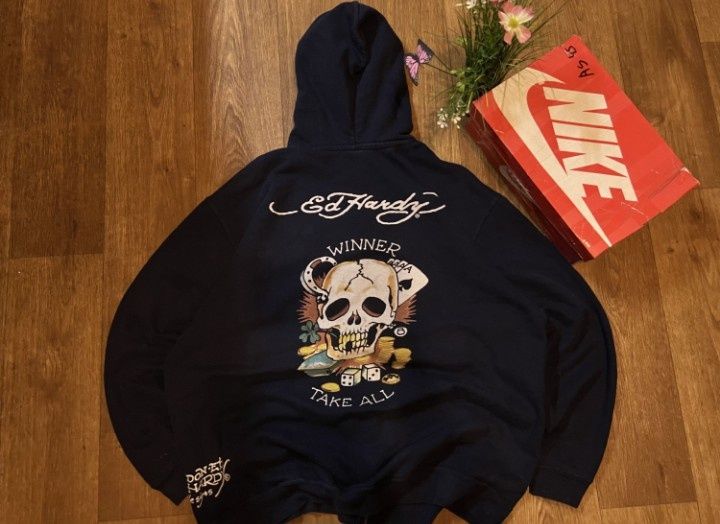 Рарная зипка ed hardy