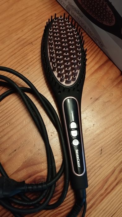Escova Eléctrica para alisar cabelo