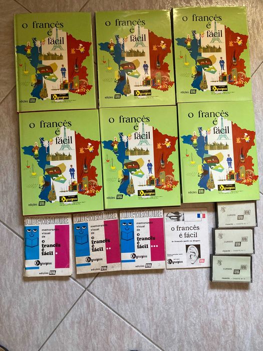 O Francês é Fácil AFHA (6 volumes)