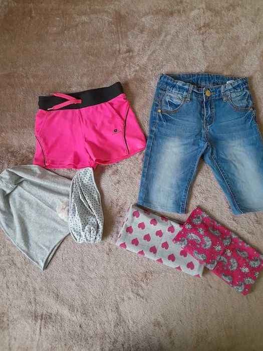 Paka ubrań dla dziewczynki 128