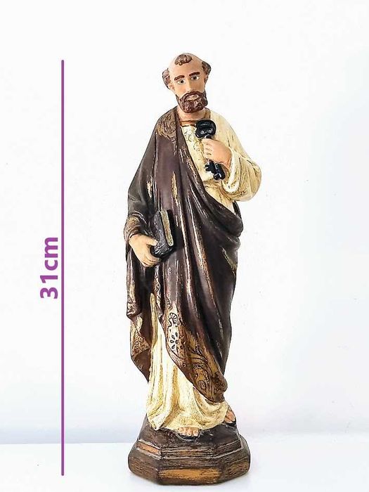 Estatueta religiosa São Pedro Arte Sacra