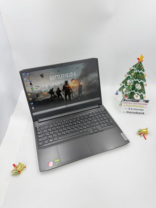 є99+ Ноутбуківℹ️Lenovo Gaming 3‼️GTX1650/RYZEN 5 5600H/SSD 512/RAM16Gb