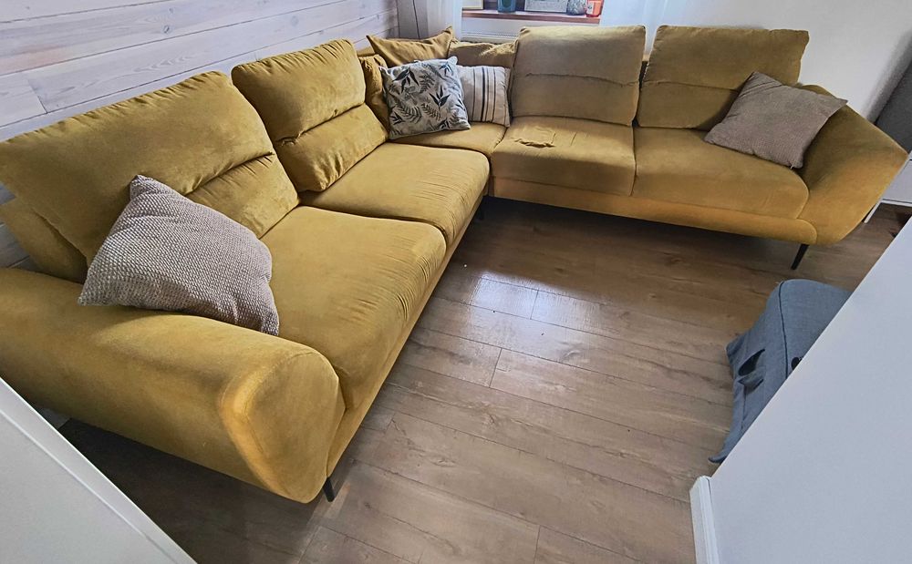 Tanio duża sofa narożna