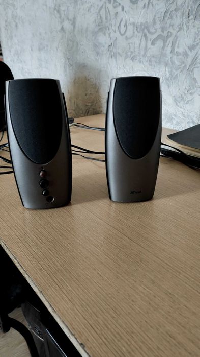 Набір колонок (3 шт) Trust + Qinle + Bluetooth