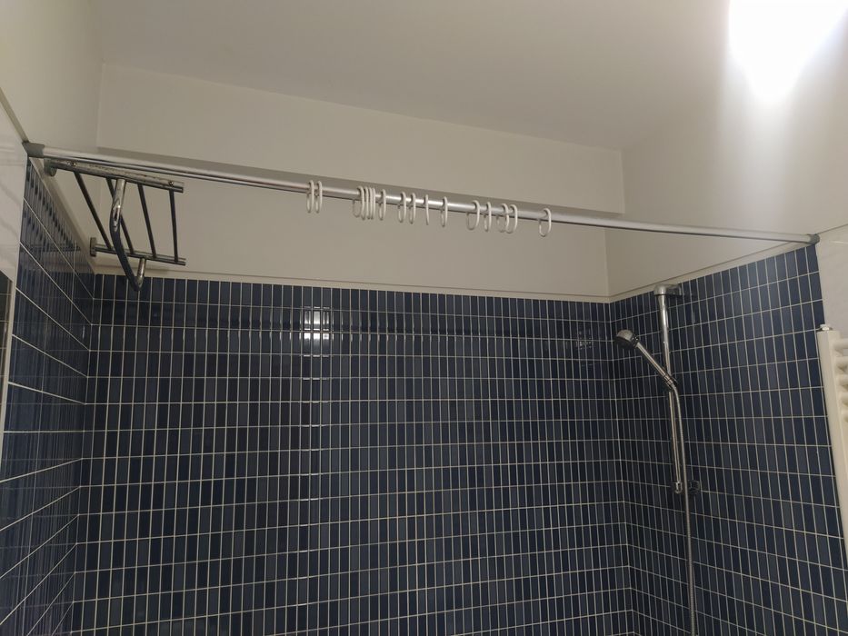 Varão cortina WC