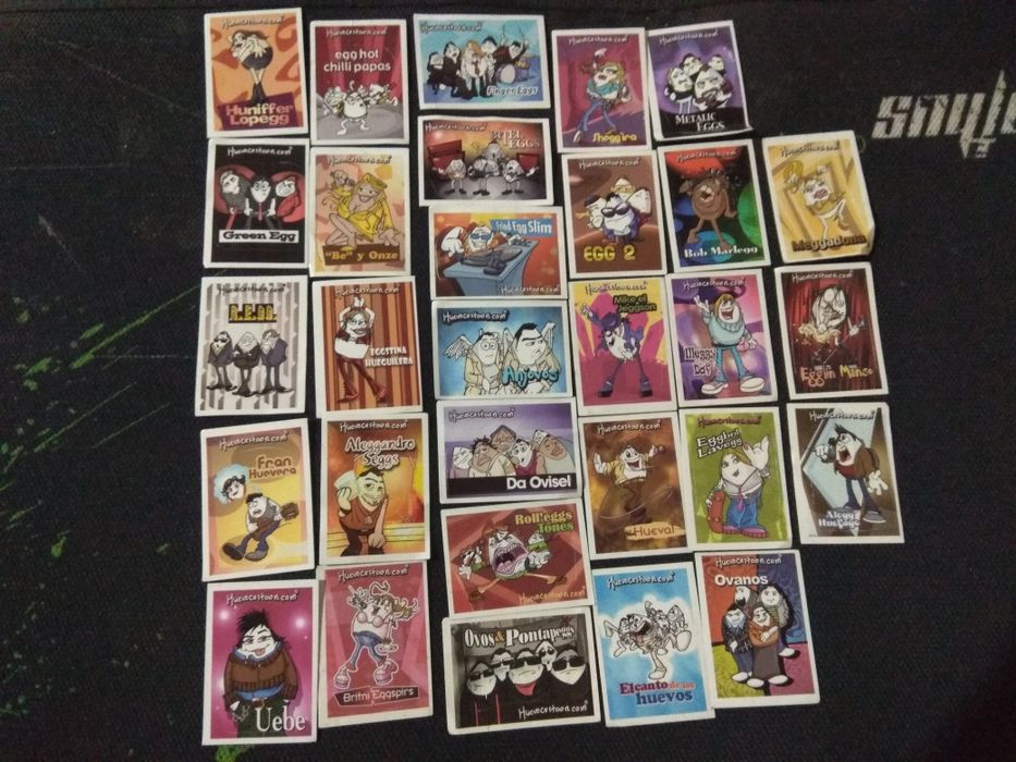 Huevocartoon coleção antiga