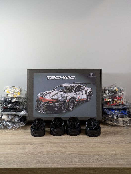 ‼️У КОРОБЦІ‼️Конструктор Porsche 911 RSR Technic / 42096 / Lego 1в1 /