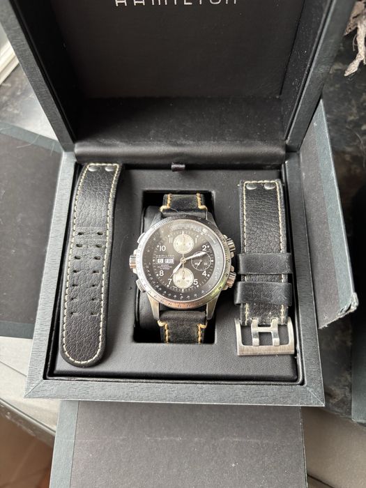 Relogio cronografo Hamilton Xwind automatico