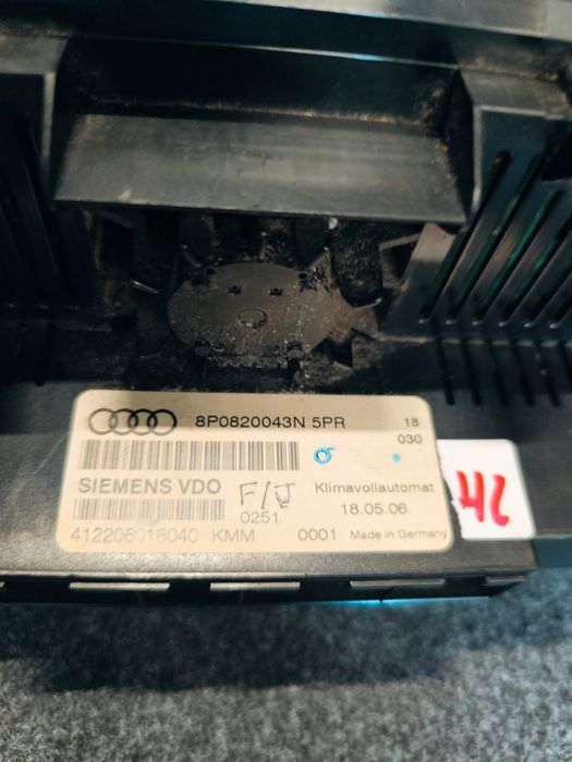 Climatronic sofagem / comando chaufagem AUDI A3