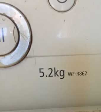 Машина пральна Samsung WF-R862 НА ЗАПЧАСТИНИ