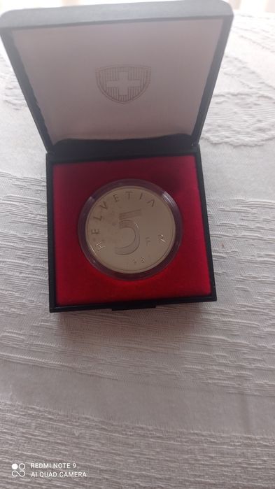 Moeda 5fr coleção