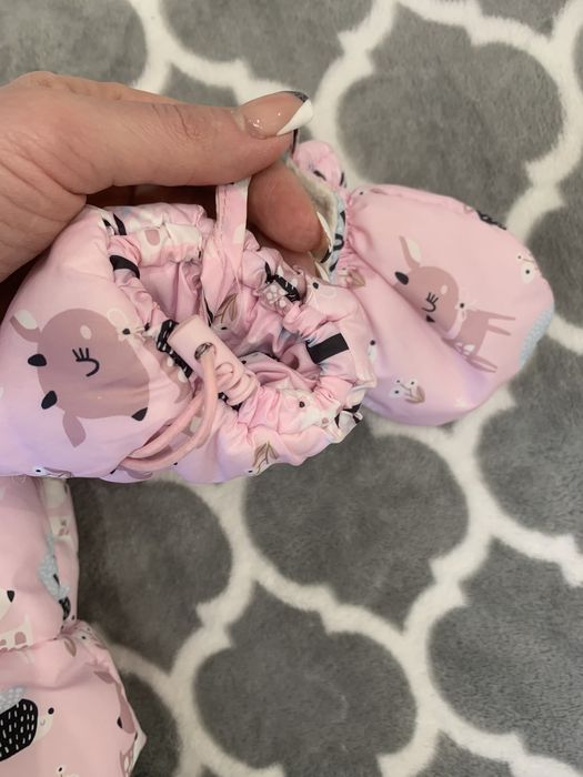 Комбинезон зимний на девочку + подарок