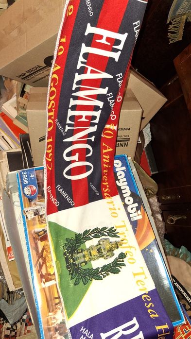 Cachecol Slb Benfica Teresa Herera Real Madrid Flamengo