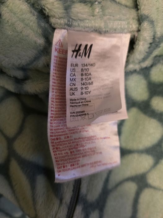 Piźama x 2 mysza I krokodyl 134/140