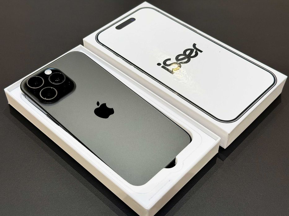 iPhone 16 Pro Max 256GB • BAT 100% • eSIM • RATY 0% • Czarny