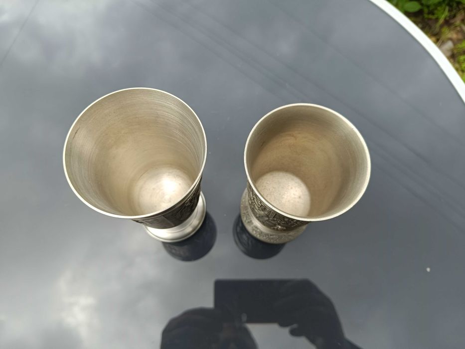 Бокалы Стаканы Германия Олово